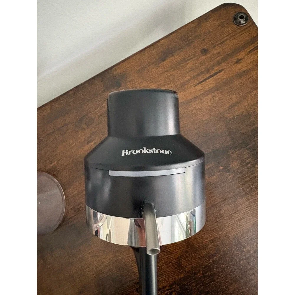 Brookstone Cocktail Master Automatic Drink Mixer and Pourer Holds 21 oz Battery